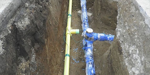 配水管工事